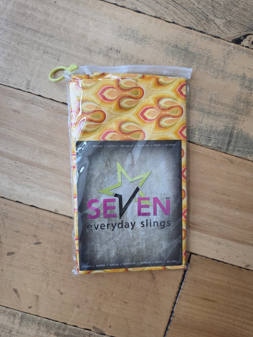 Seven Everyday Sling in Yellow Orange Pattern